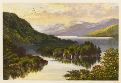 Scottish Loch Scenery: Loch Katrine by Alexander Francis (after) Lydon