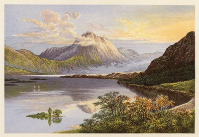 Scottish Loch Scenery: Loch Maree by Alexander Francis (after) Lydon