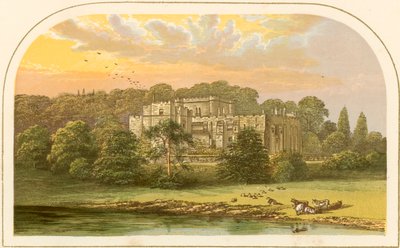 Berkeley Castle by Alexander Francis Lydon