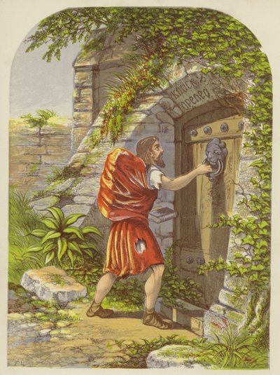 Christian at the Gate by Alexander Francis Lydon