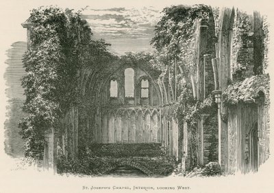 Glastonbury Abbey, St Joseph