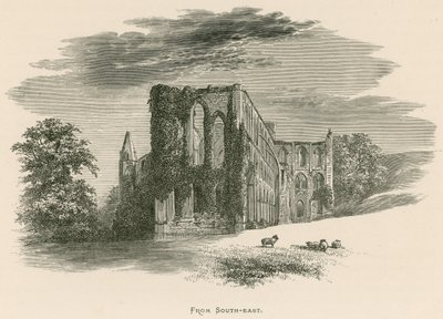 Rievaulx Abbey, From South-east by Alexander Francis Lydon
