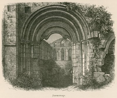 Rievaulx Abbey, Refectory by Alexander Francis Lydon