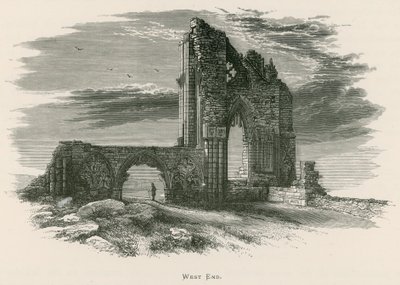 Whitby Abbey, West End by Alexander Francis Lydon