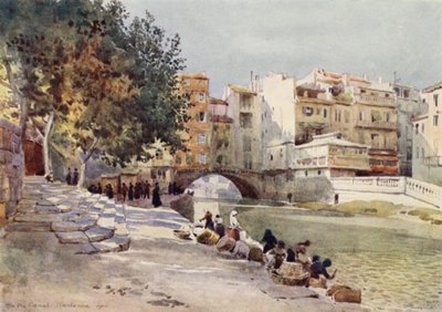 Narbonne, Le Canal Des Deux Mers by Alexander Henry Hallam Murray