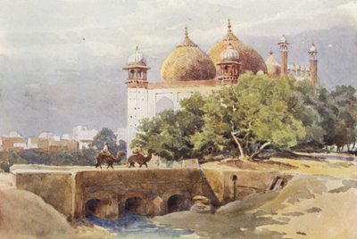 The Jumma Musjid, Agra by Alexander Henry Hallam Murray
