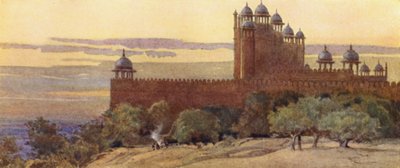The Mosque and Gate of Victory, Fatehpur Sikri by Alexander Henry Hallam Murray