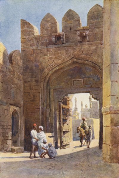 The Shahpur Gate, Bijapur by Alexander Henry Hallam Murray