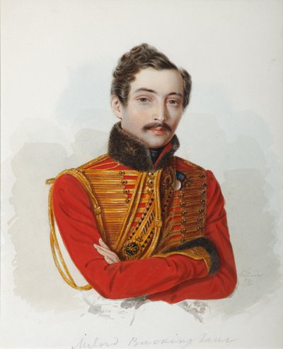 Portrait of Vladimir Dmitrievich Bakaev by Alexander Ivanovich Klünder