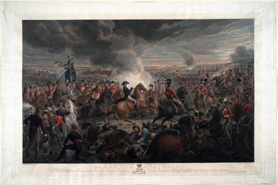 The Battle of Waterloo by Alexander Ivanovich Sauerweid
