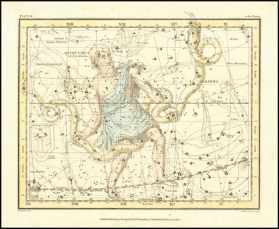 1822 - Ophiuchus and Serpent by Alexander Jamieson
