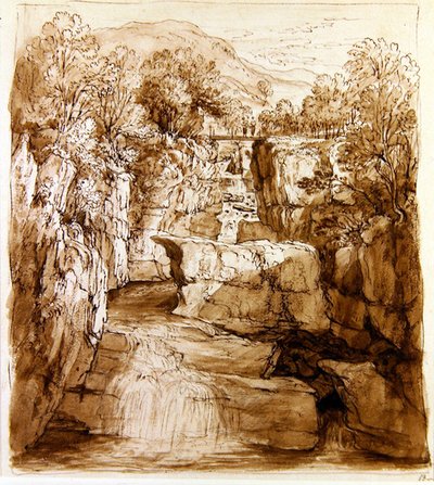 The Bracklinn Falls, Perthshire by Alexander Nasmyth