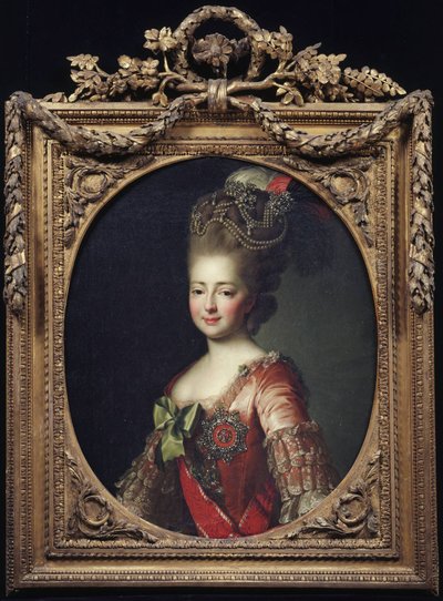 Portrait of Grand Duchess Sophia, Second Wife of Tsarevich Paul by Alexander Roslin