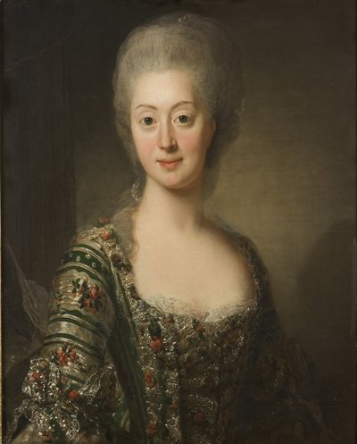 Sofia Magdalena, Queen of Sweden by Alexander Roslin