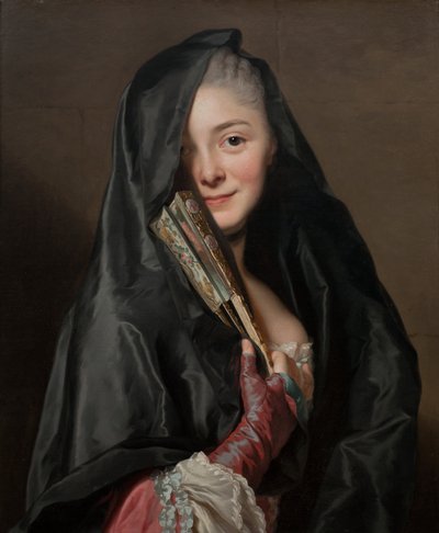 The Lady with the Veil by Alexander Roslin
