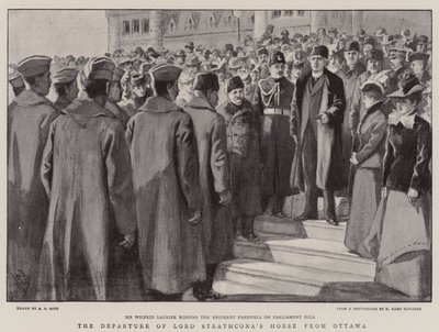 The Departure of Lord Strathcona