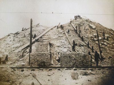 Preparation of the Place for the Construction of the Palace of the Soviets by Alexander Timofeevich Lebedev