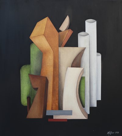 Abstract Cityscape Shapes by Alexander Trifonov