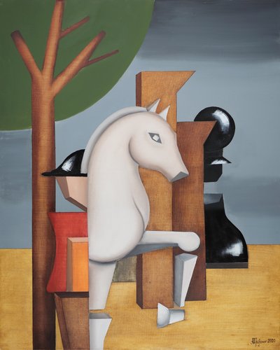 Strategic Chess Knight by Alexander Trifonov