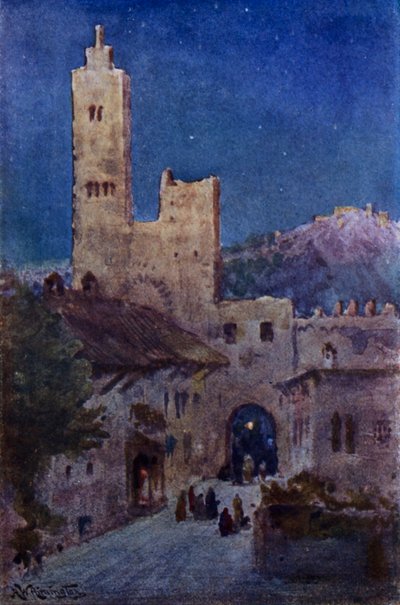 A Town of La Mancha by Alexander Wallace Rimington