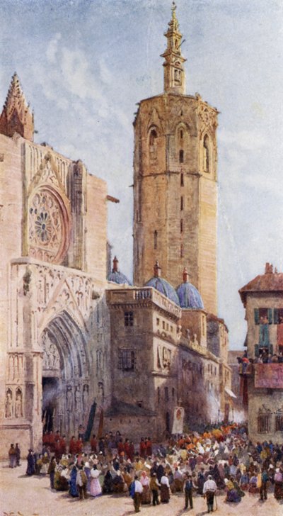 The Mignelete, Valencia by Alexander Wallace Rimington
