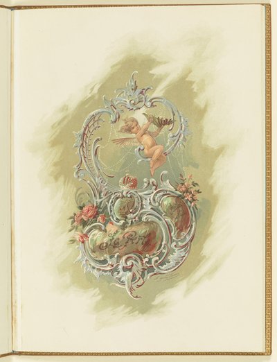 Program for the Ballet La Perle by Marius Petipa and Riccardo Drigo by Alexander von Hohen