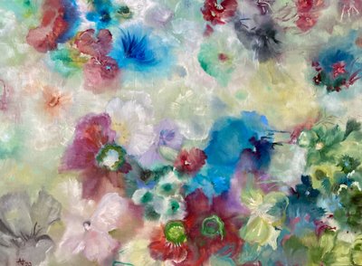 Dreamy Floral Garden by Alexandra Higgins
