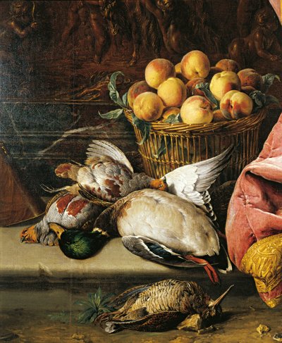 Still Life with Game, Fruit and Viola d