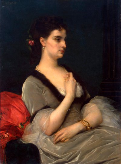 Portrait of Princess Elizabeth Vorontsova-Dashkova by Alexandre Cabanel