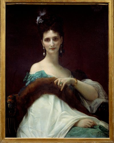 Portrait of the Countess of Keller by Alexandre Cabanel