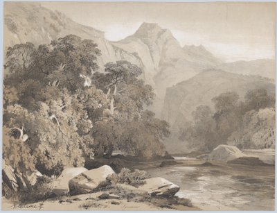 Landscape by Alexandre Calame