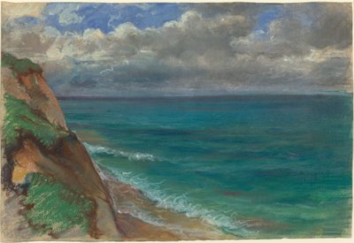 View of the Sea, Normandy by Alexandre Desgoffe