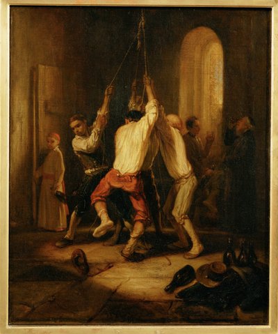 The Bell-Ringers by Alexandre Gabriel Decamps