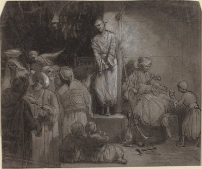 The Slave Market by Alexandre Gabriel Decamps