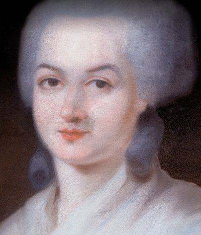 Portrait of Olympe de Gouges by Alexandre Kucharski