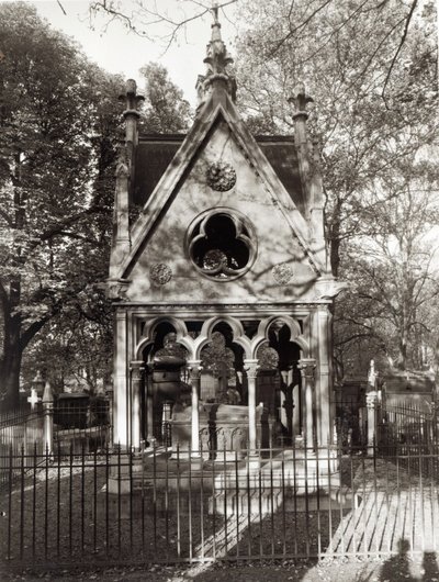 The Tomb of Abelard and Heloise by Alexandre Marie Lenoir