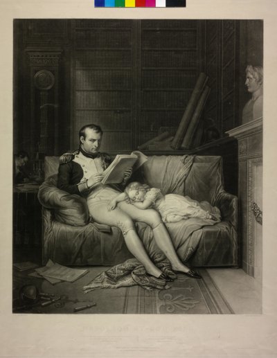 Emperor Napoleon I Bonaparte of the French by Alexandre Vincent Sixdeniers