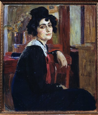 A Frenchwoman by Alexei Mikhailovich Korin