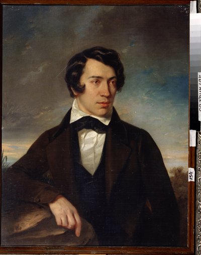 Self-Portrait by Alexei Stepanovich Khomyakov by Alexei Stepanovich Khomyakov