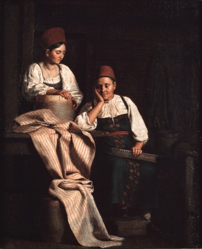 Weavers by Alexei Vasilyevich Tyranov