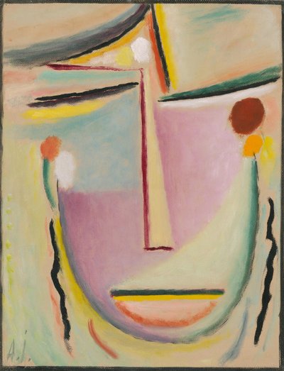 Abstract Head by Alexej von Jawlensky
