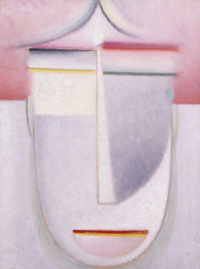 Abstract Head: Composition No 2 "Winter" by Alexej von Jawlensky