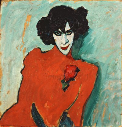 Portrait of Alexander Sakharoff by Alexej von Jawlensky