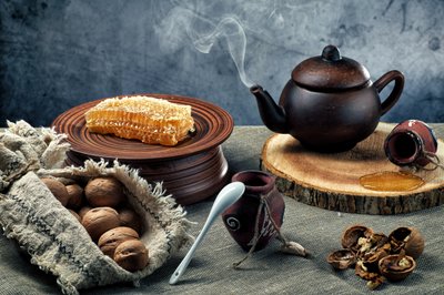 Rustic Honey Tea by Alexey Kurochkin