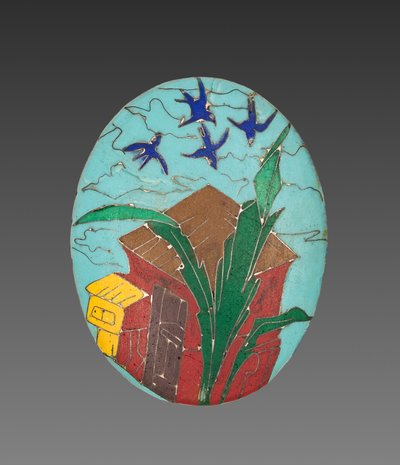 Locket Panel 1 of 4, 1800s by Alexis Falize