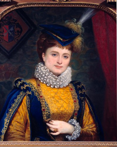 Portrait of the Theatre Comedian Hortense Schneider by Alexis Joseph Perignon