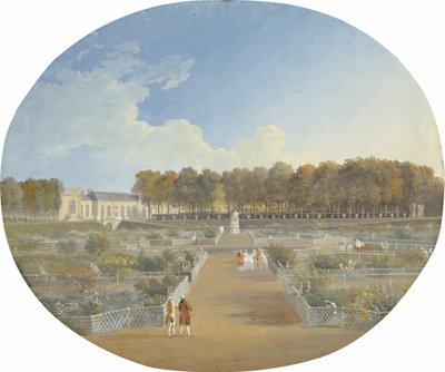 The Potager of the Hôtel de Valentinois in Passy by Alexis Nicolas Perignon