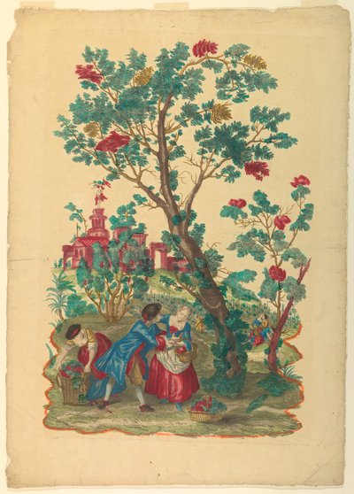 Gathering grapes by Alexis Peyrotte