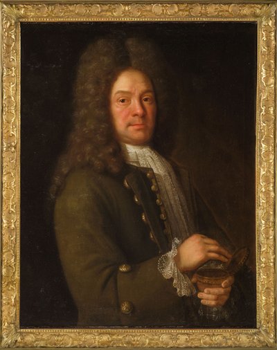 Portrait of Simon Harcourt, 1st Viscount Harcourt 1661-1727 by Alexis Simon Belle