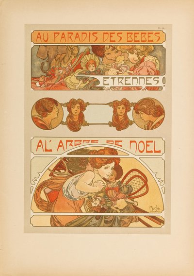 Documents Decoratifs by Alfons Marie Mucha